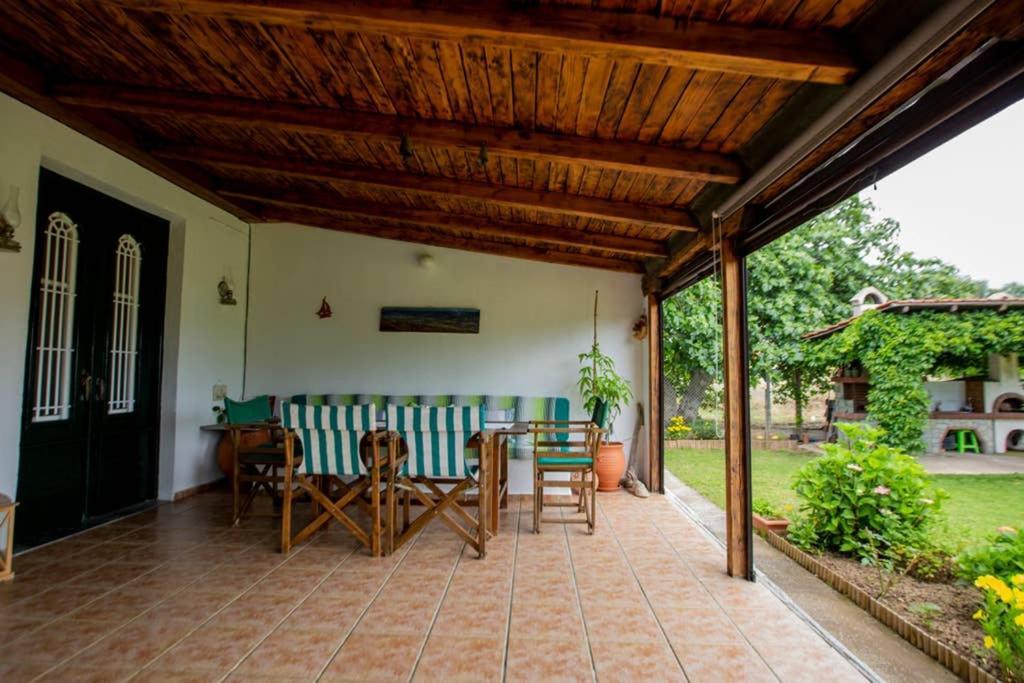Villa Agrampeli Ierissós Esterno foto