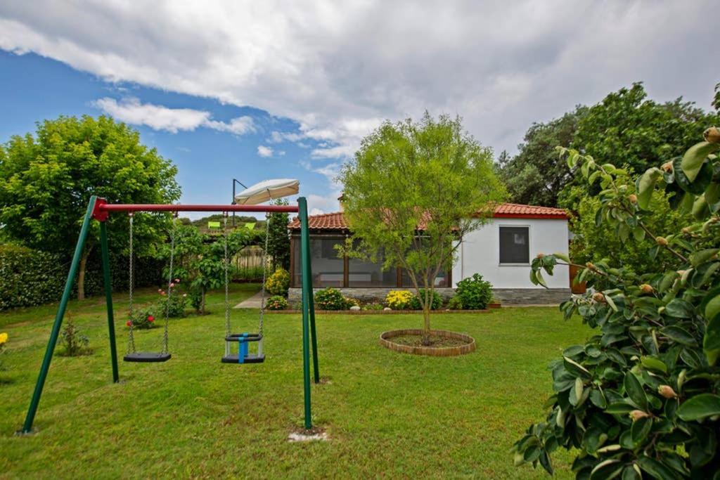 Villa Agrampeli Ierissós Esterno foto